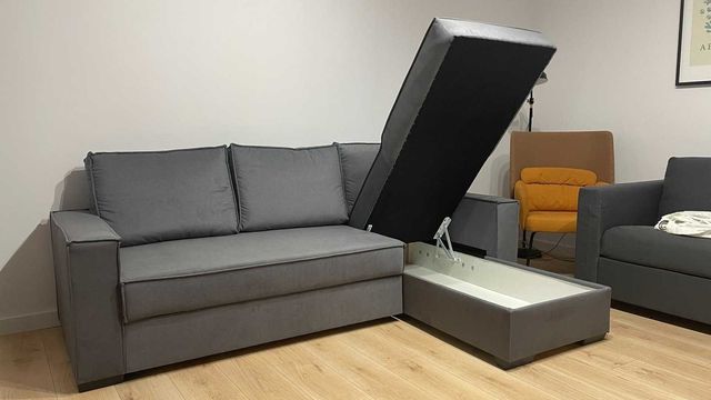 Sprzedam nowy,0 nieużywany narożnik z funkcją spania Lormont