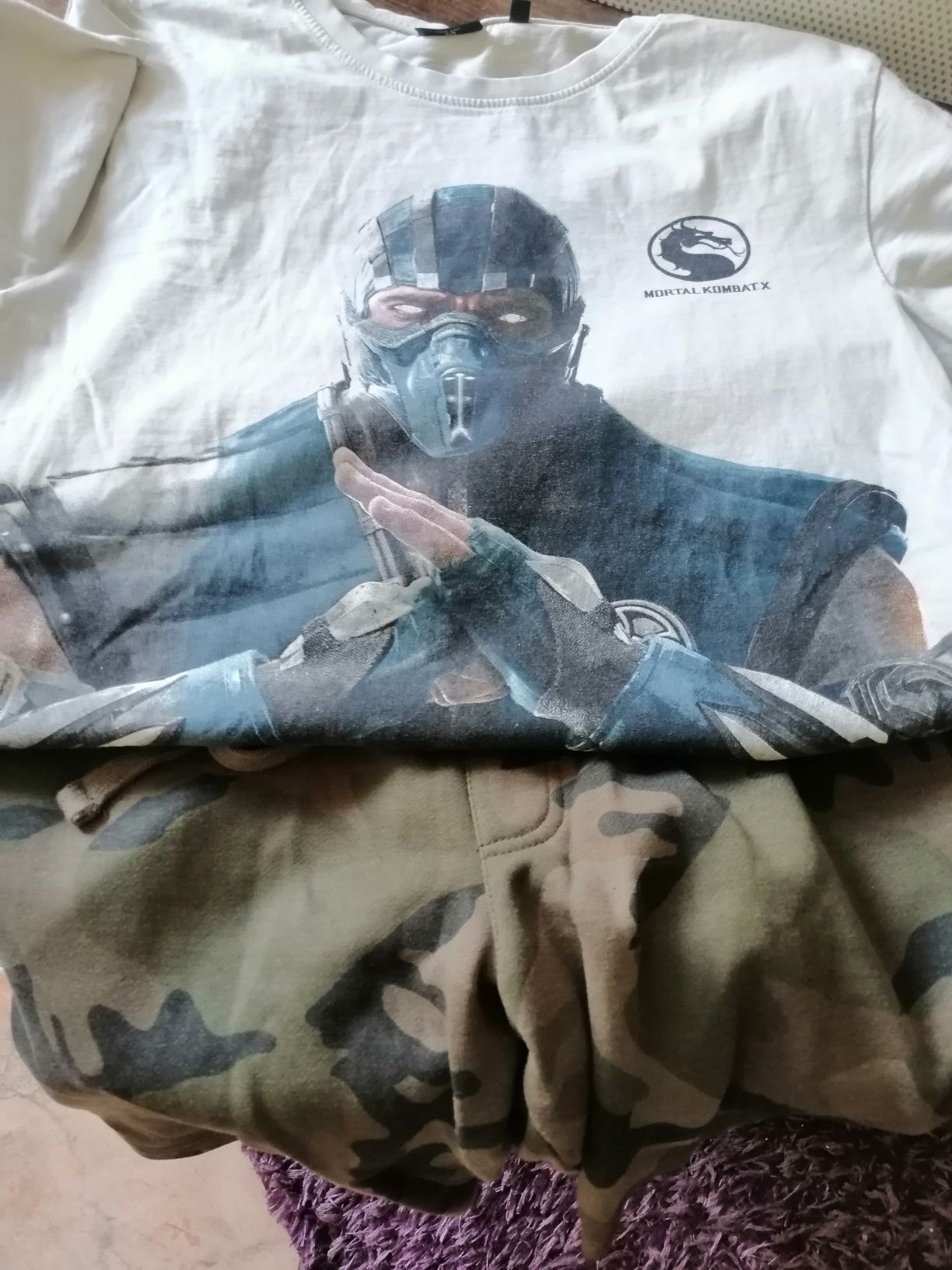 Zestaw t shirt plus spodenki