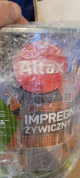 Farba zywiczna kolor szary do drewna 9 litrow