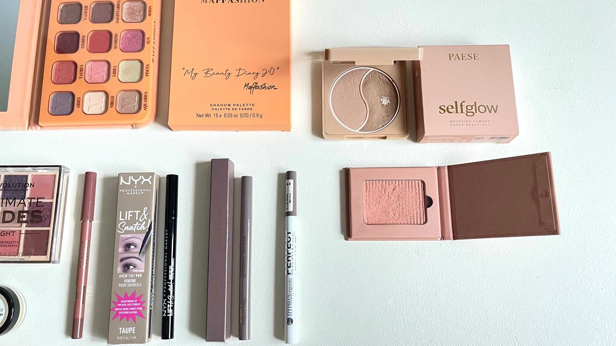 NYX Brwi Resibo Odżywka MAFFASHION Cienie L'oreal Pomadka Eveline