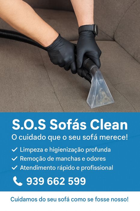 Limpeza e higienização de sofas, tapetes, colchão