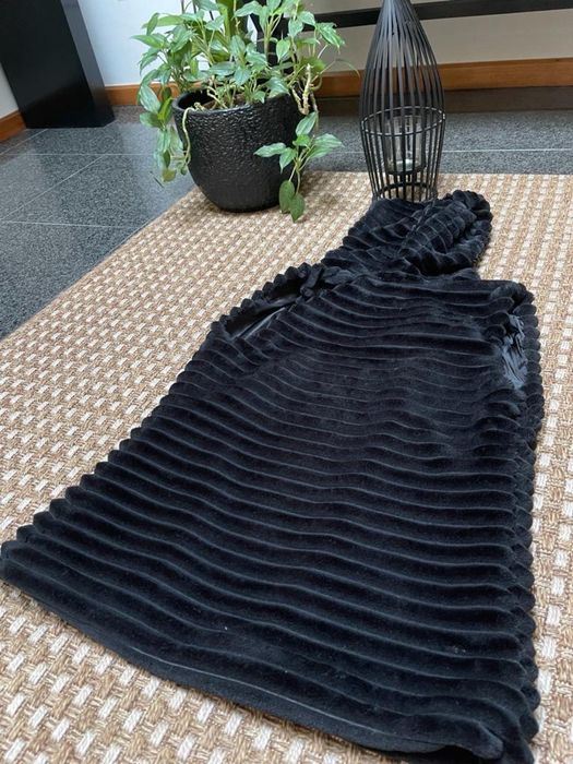 Colete preto de pelo ATIVO 10 anos