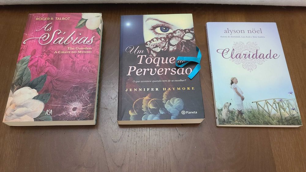 Vários Livros como novos