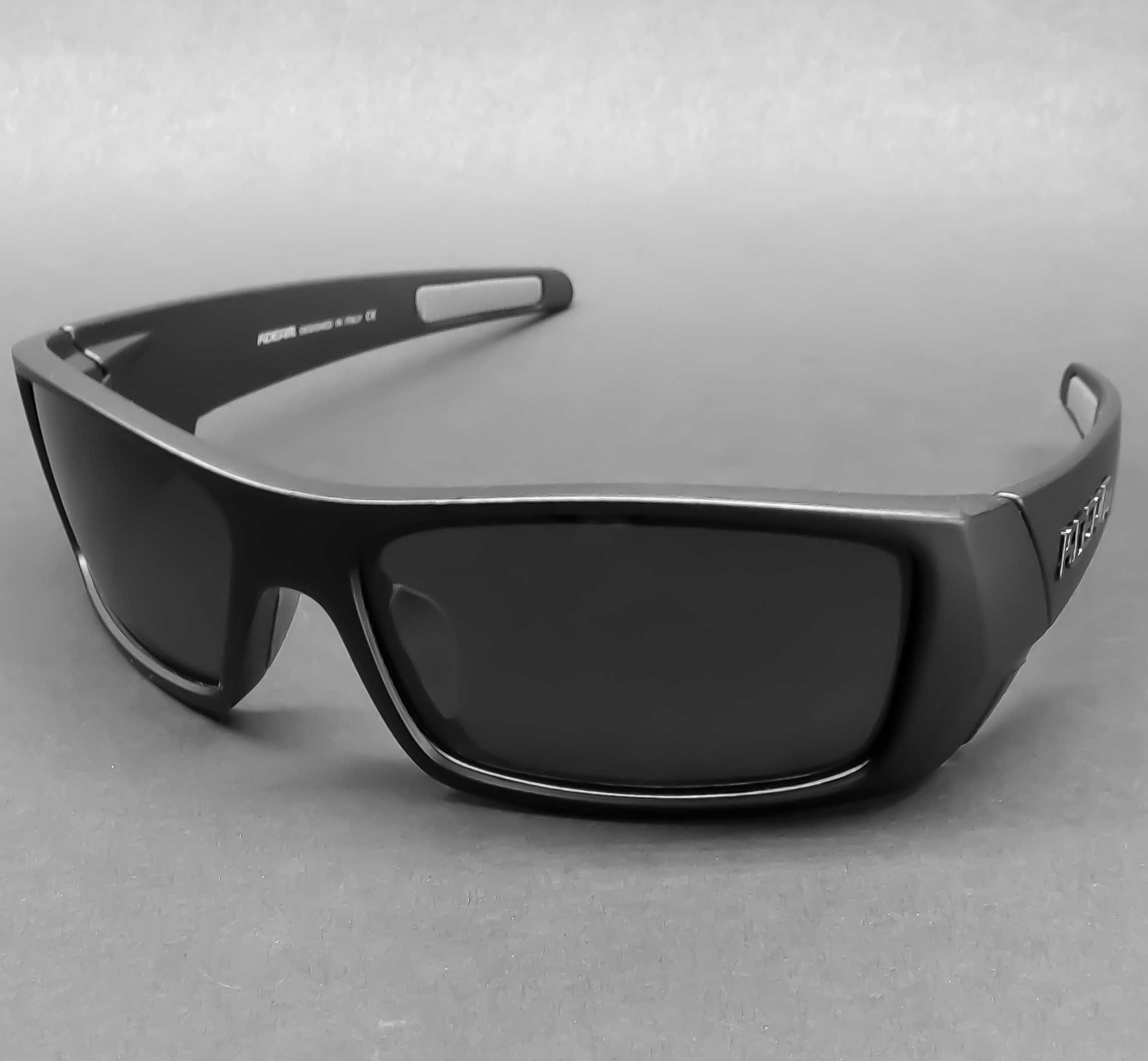 OKULARY PRZECIWSŁONECZNE. Polaryzacyjne. Matte Black. Sportowe. Męskie