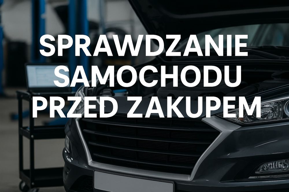 Sprawdzanie samochodu przed zakupem – fachowa pomoc