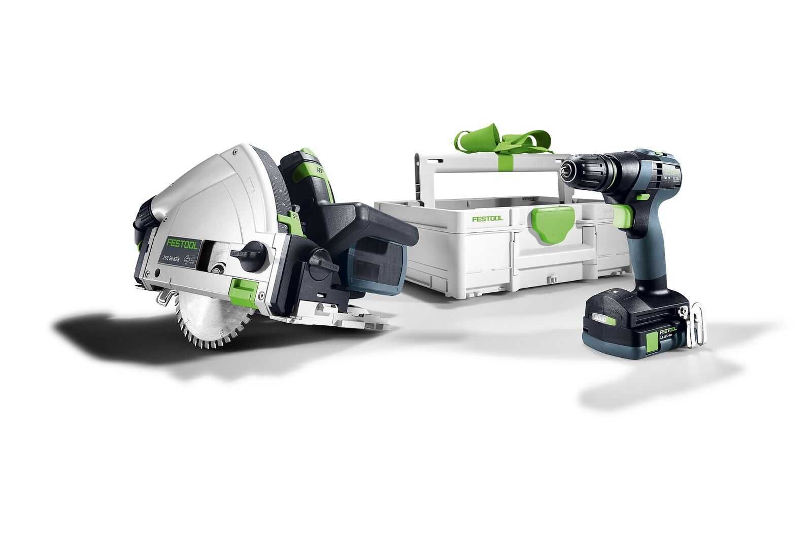 FESTOOL Zestaw Zagłębiarka TSC 55 + Wkrętarka TXS 18, Raty 0% F-VAT