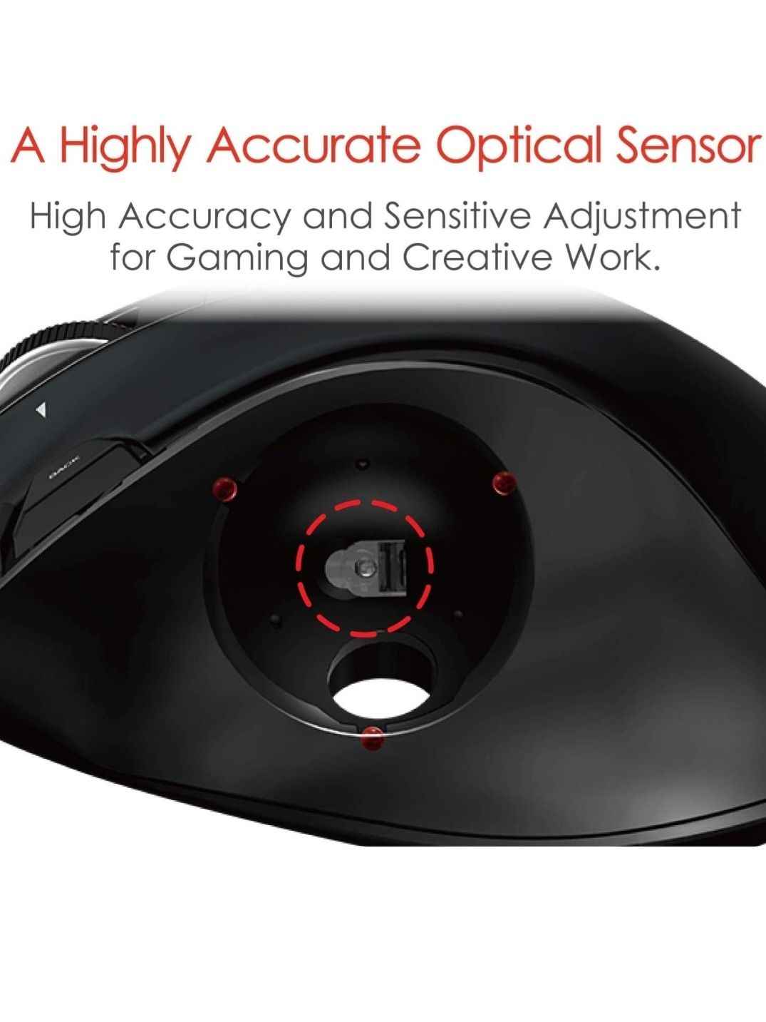ELECOM Przewodowa, łatwa kontrola kciukiem, mysz Trackball