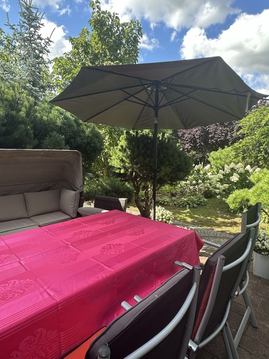 Parasol tarasowy zielony