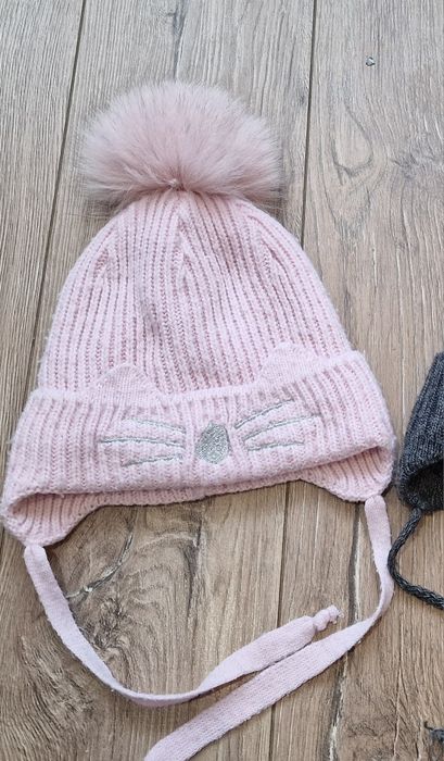 шапка зимова для дівчинки