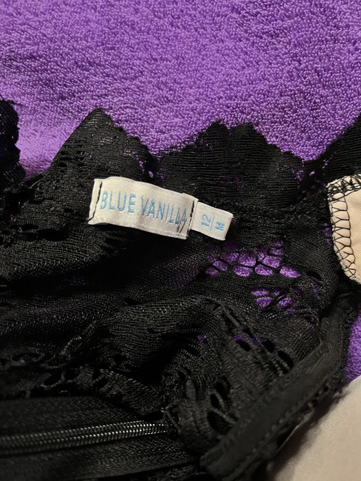 Комбінезон чорний з мережевом