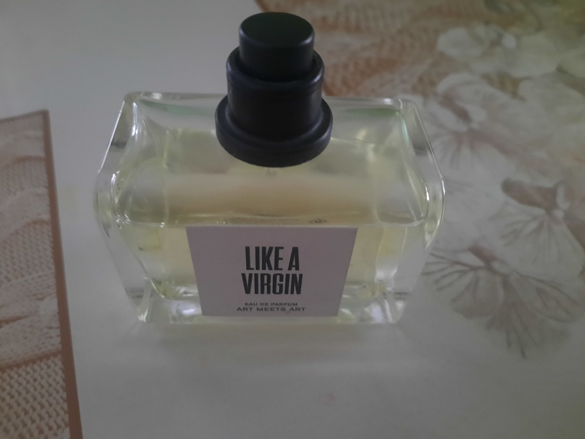 Like a Virgin perfum art meets art.