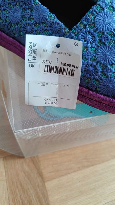 Espadryle damskie Geox, r. 36 (37)