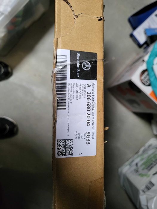 Tapetes de Borracha, originais e selados para SMART 450