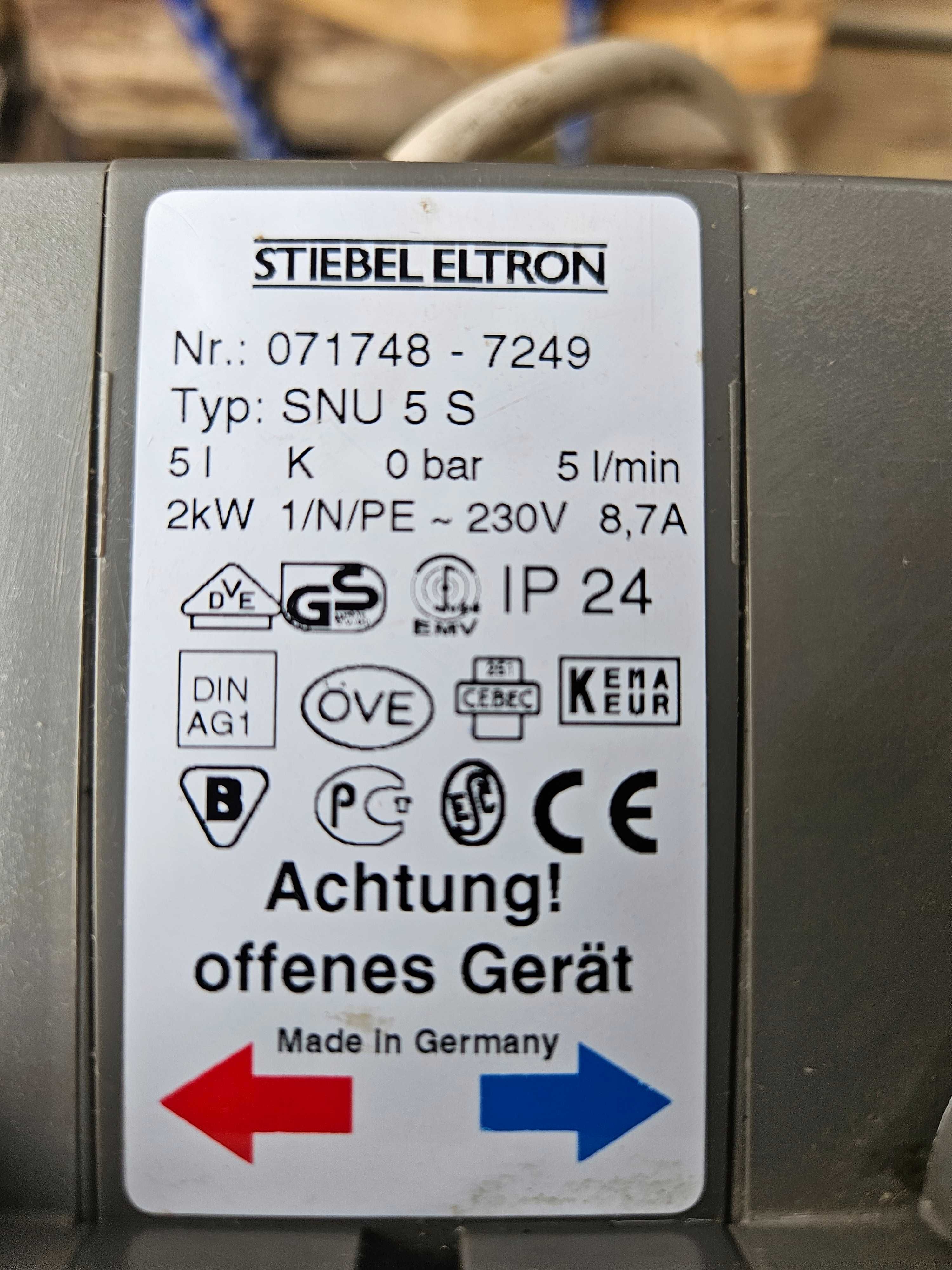 Podgrzewacz wody STIEBEL ELTRON 5 l