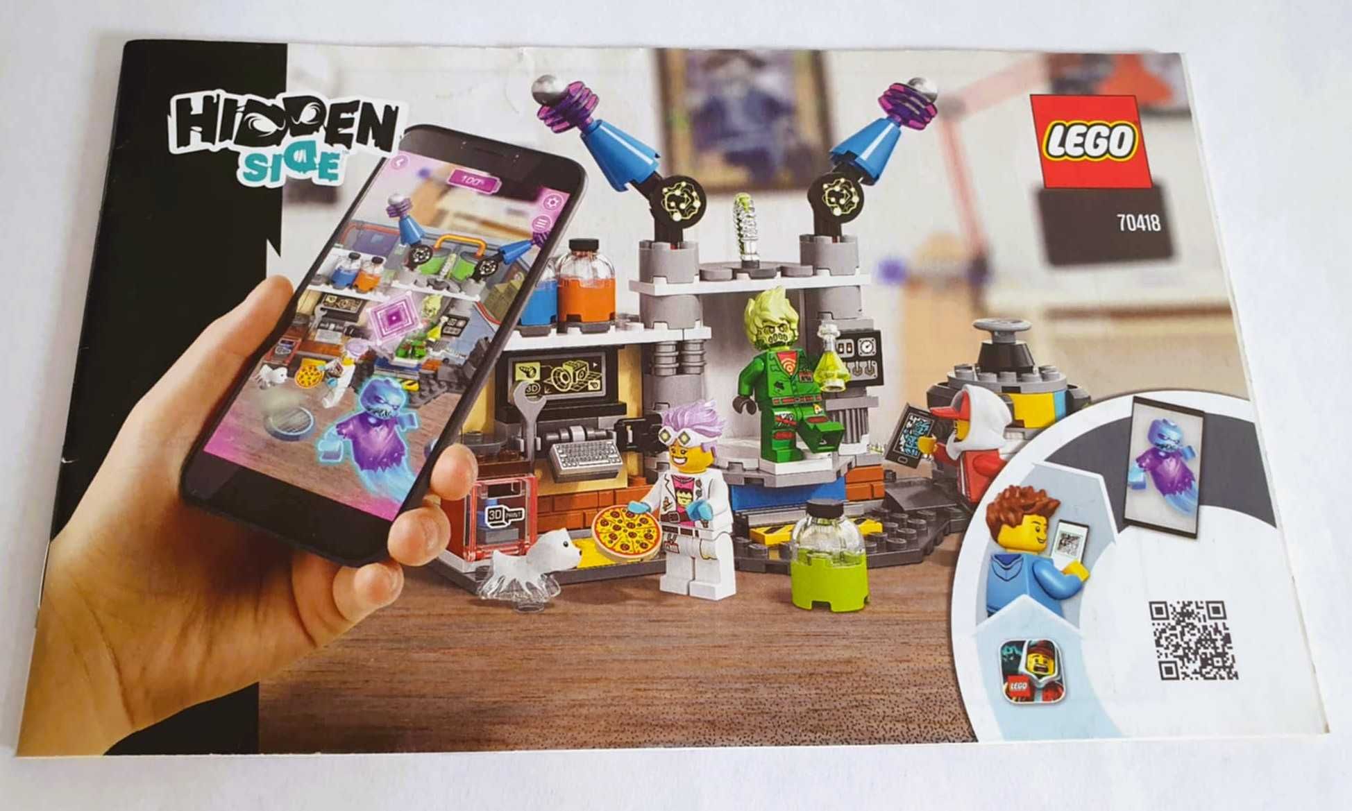 LEGO Hidden Side 70418 - Laboratorium duchów J.B.