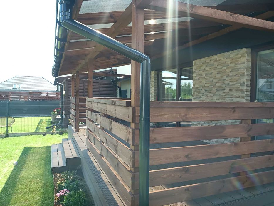 Taras zadaszenia tarasu