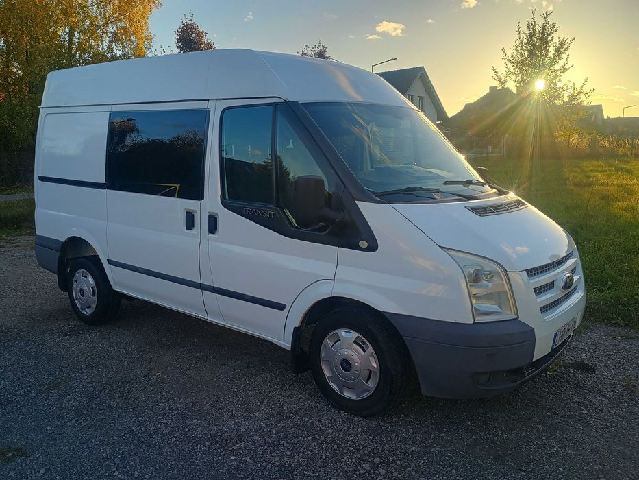 Ford Transit 2012, dobrze wyposażony, klima, tempomat, hak, kamera