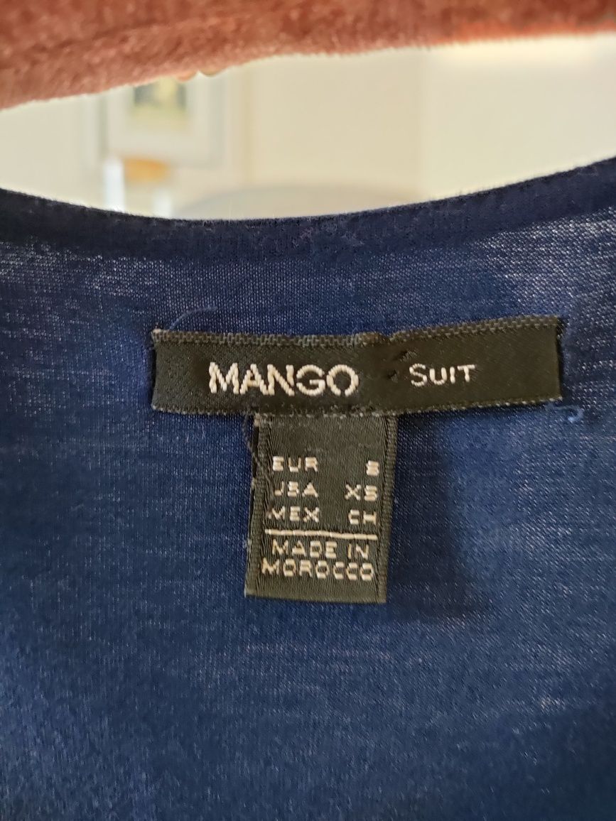 Top Mango Suit azul