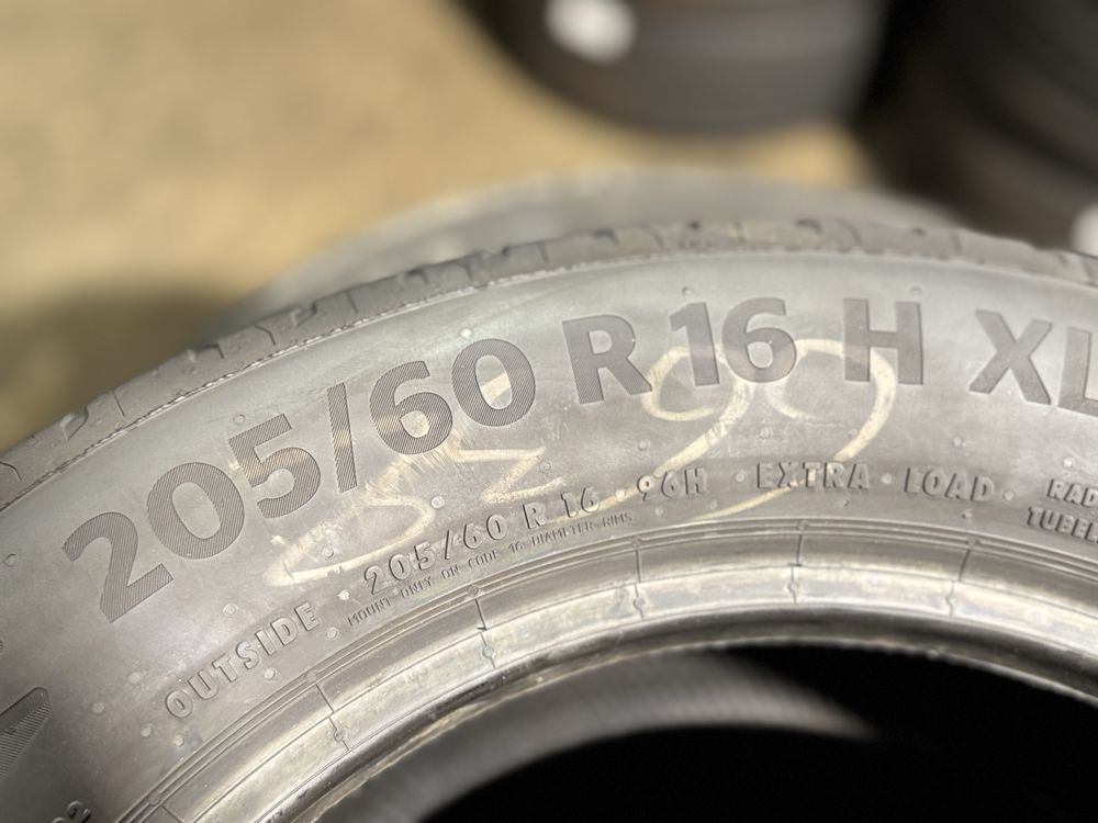 шини НОВІ 205/60 Р16 Continental Eco Contact 6 2024 рік гума з Німеччи