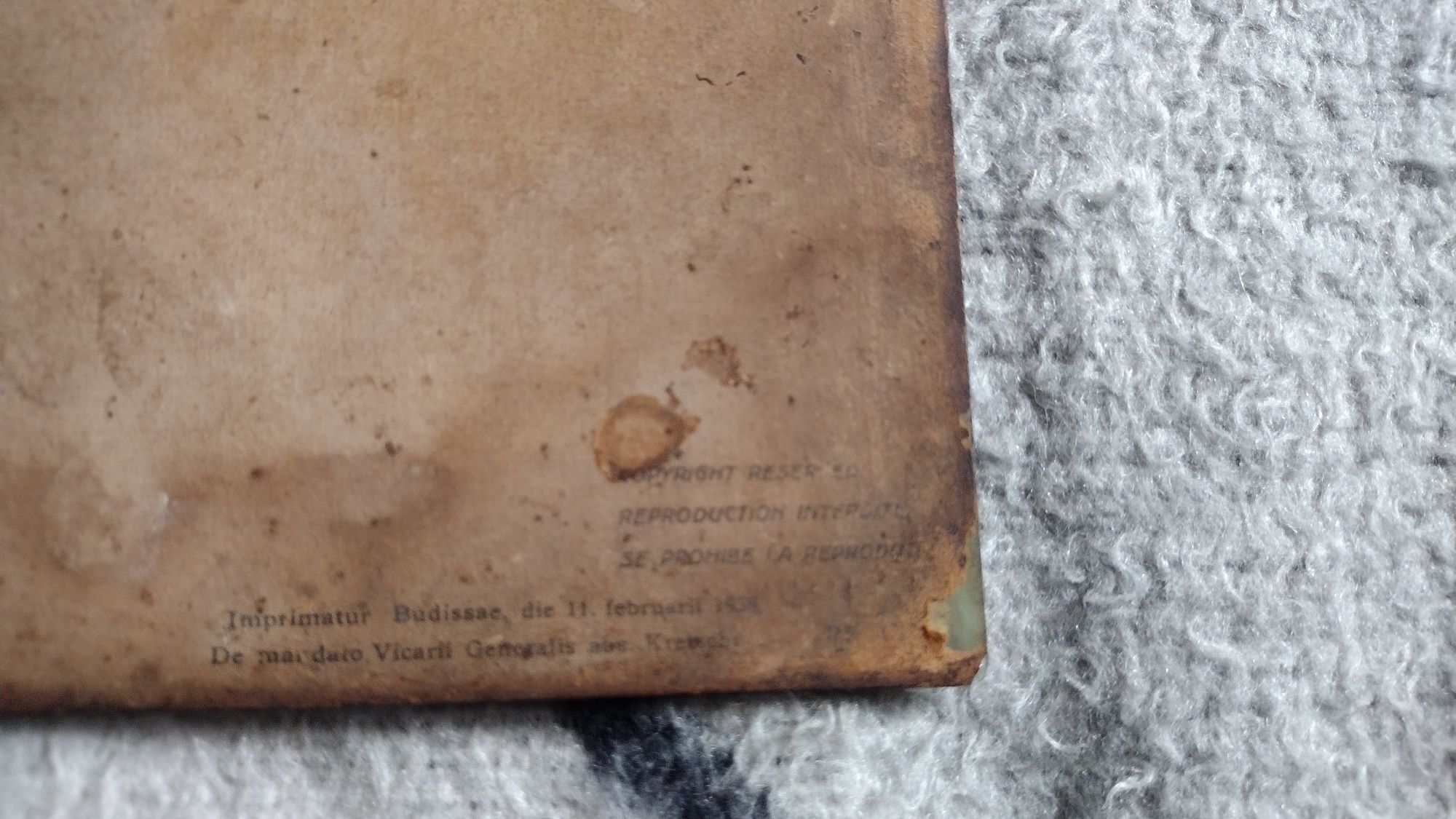 Obrazek Święty Matka Boska 1938 rok