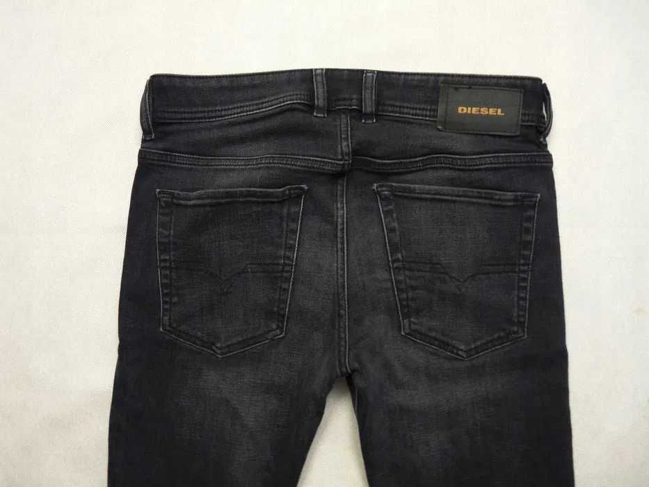 DIESEL SLEENKER X W30 L34 czarne opium rick owens rurki skinny slim