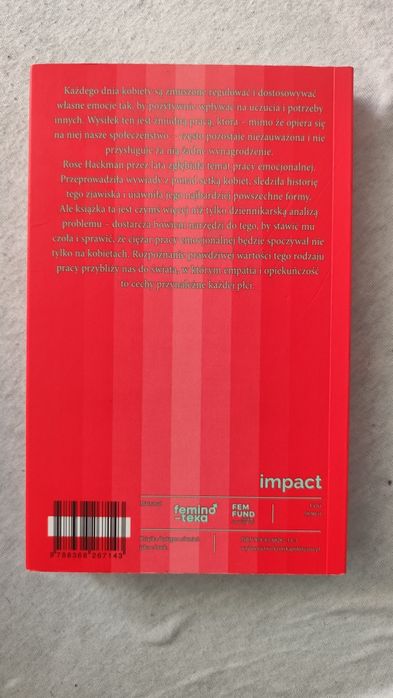 Praca emocjonalna Rose Hackman