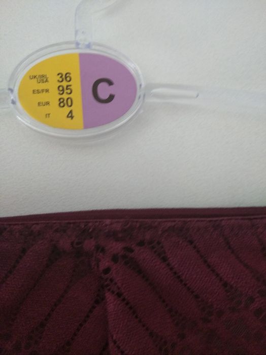 Conjunto de lingerie novo tamanho 80 C