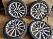 Felgi aluminiowe z oponami zimowymi FIAT 124 SPIDER 17x7J ET45 4X100