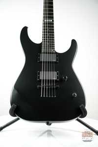 E-II M-I Thru NT Satin Black ulepszona 2x EMG gitara elektryczna Japan