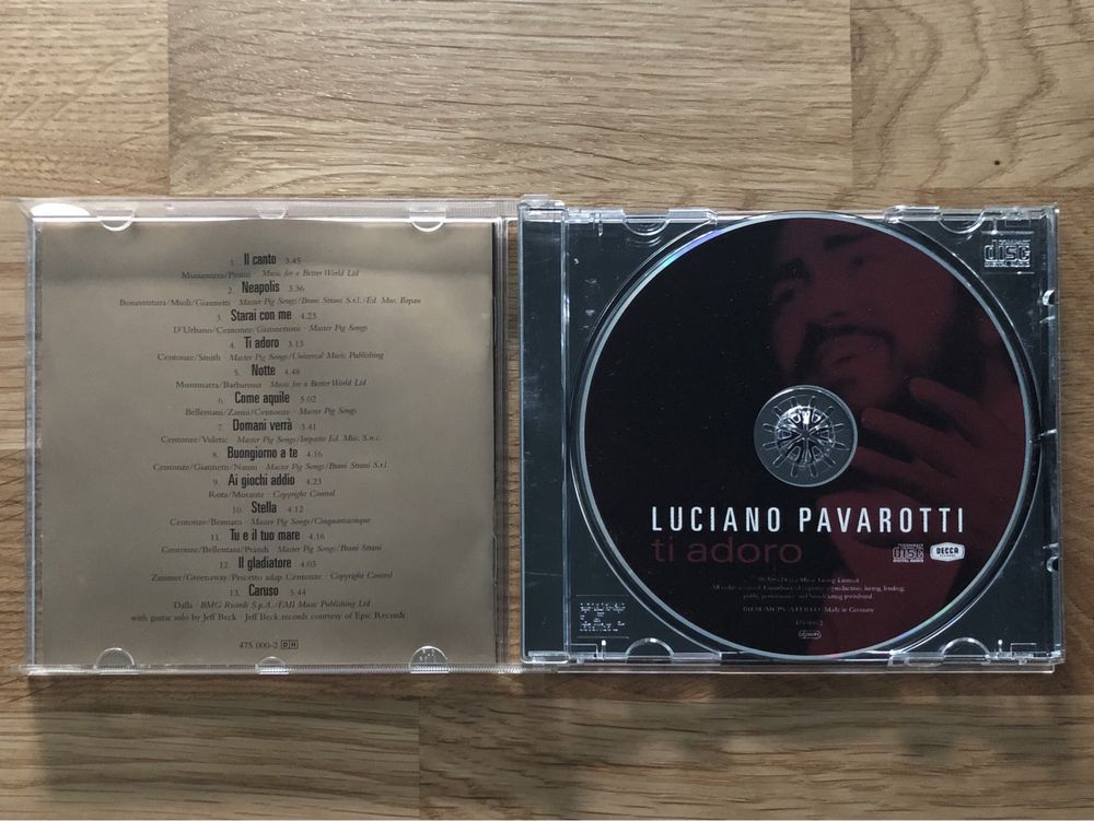 CD Luciano Pavarotti - Ti Adoro
