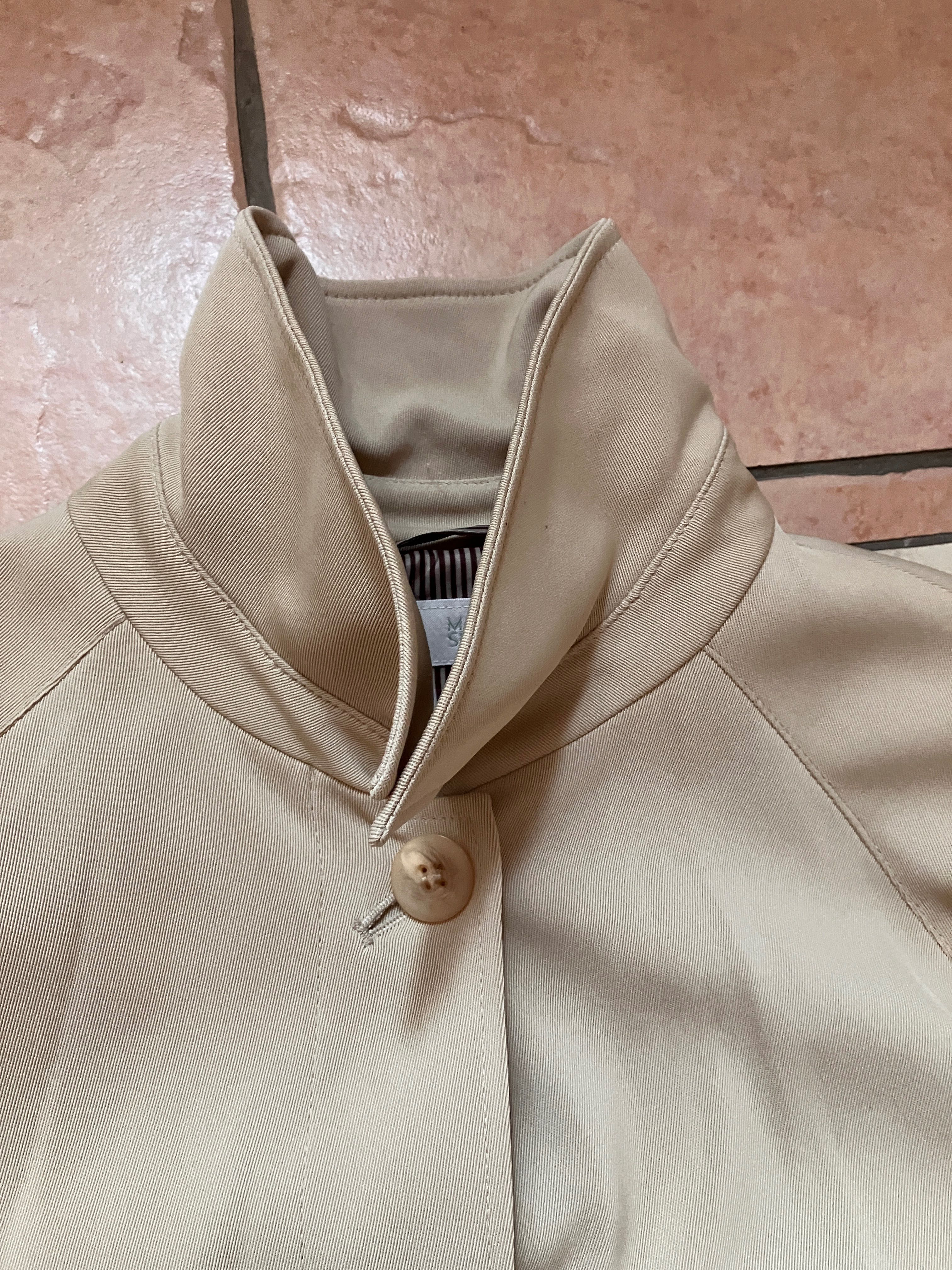 Marks & Spencer klasyczny trencz damski rozmiar 14 oversize XL