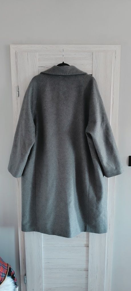 Luźny Płaszcz Oversize Jakość Premium 70% Wool NA-KD rozmiar XXL