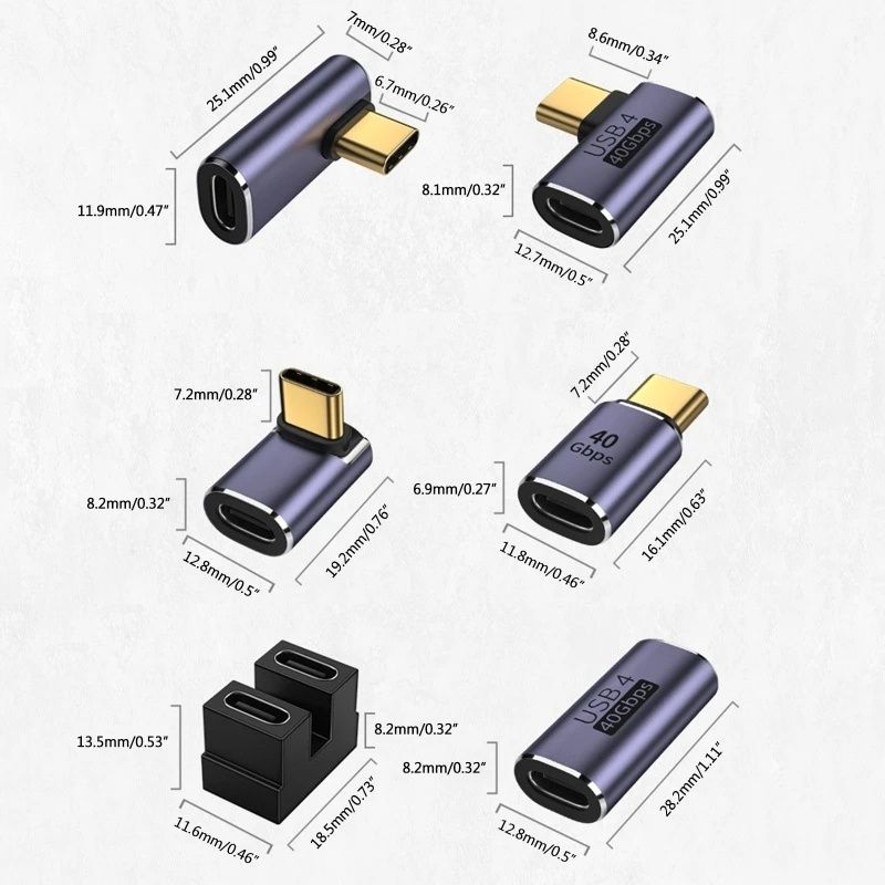 USB C 4.0 adapter nowy