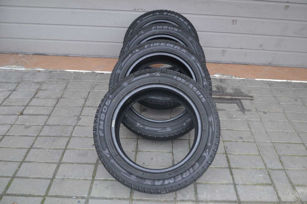 Opona zimowa 15" FireMax z 2021 roku 195/55/15 bież 7,9mm