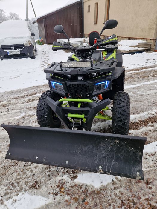quad 250 Xtr farmer raptor automat odśnieżanie plug
