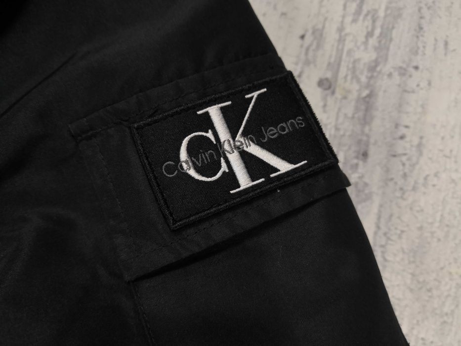 Calvin Klein męska kurtka Parka S zimowa okazja ciepła