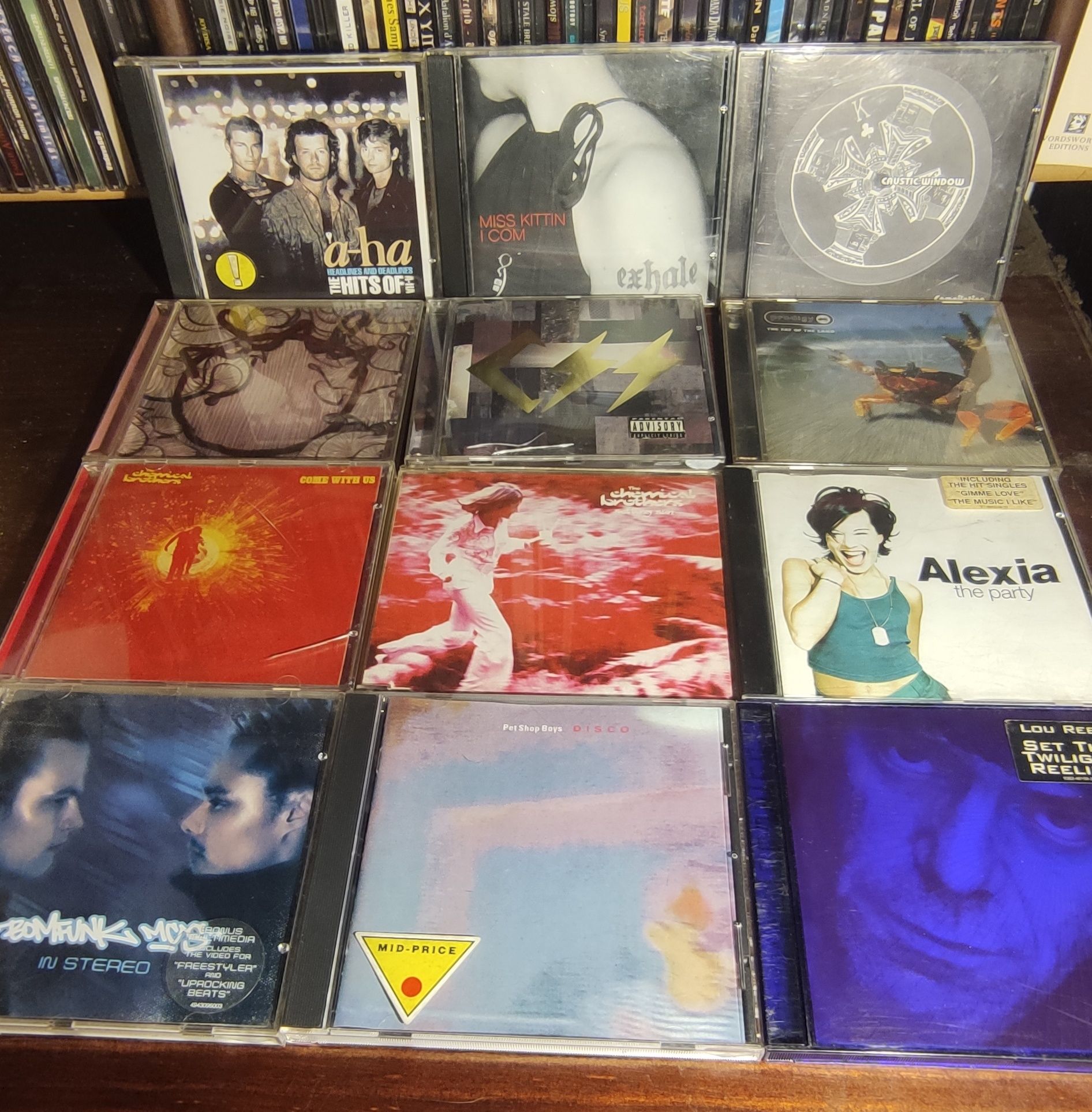 Vários CDs Pop Rock Alternativa Muse Killers Bowie REM Pink Floyd