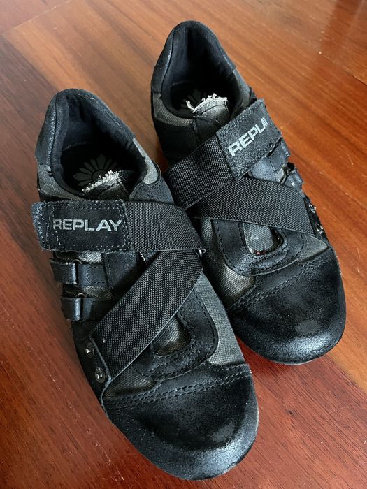 Sapatos Replay pretos