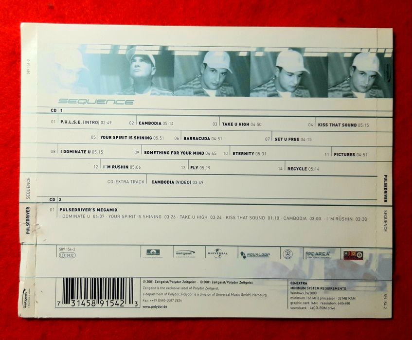 Pulsedriver – Sequence (2xCD, 2001)
