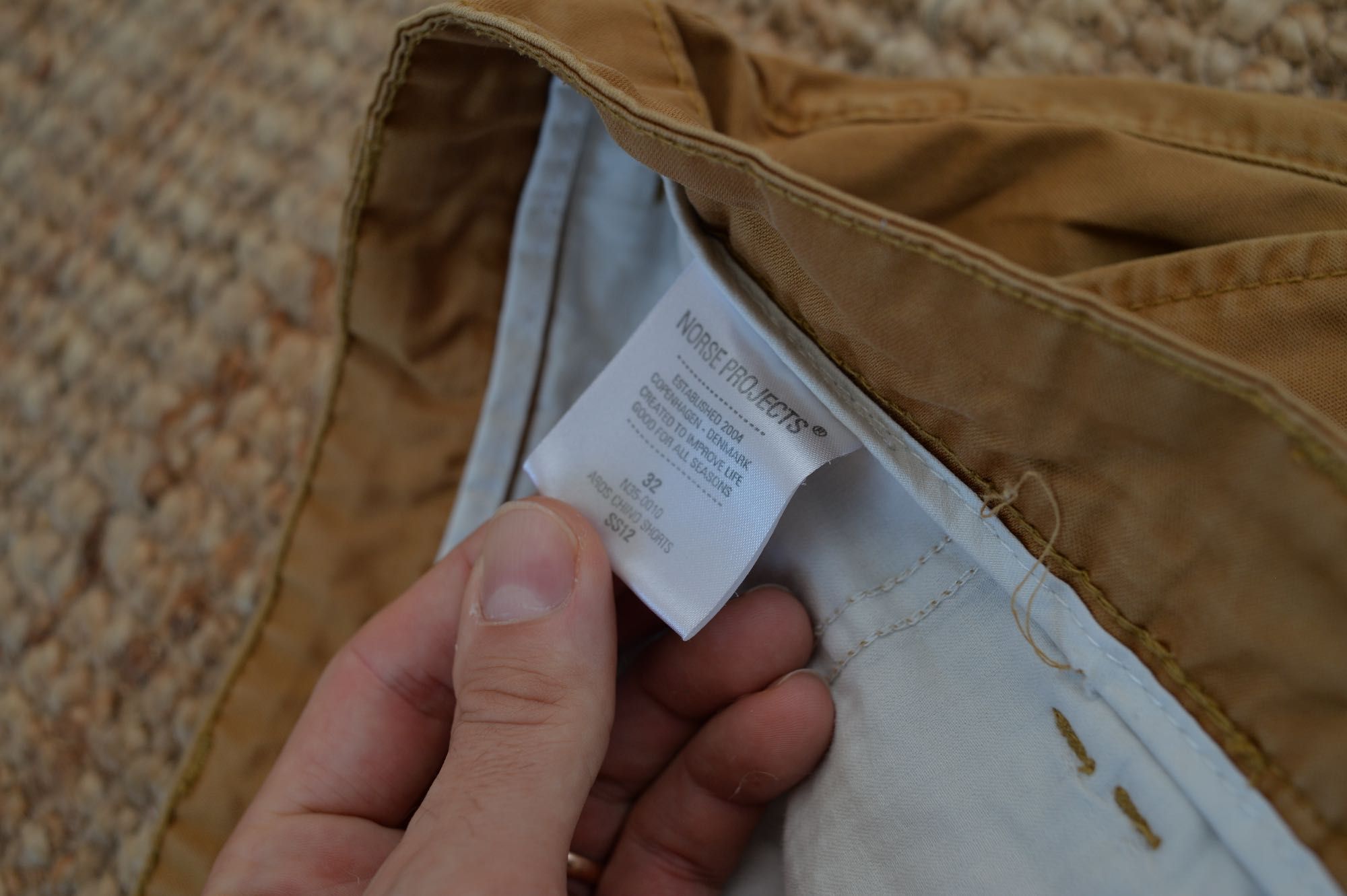 Norse Projects шорти, size 32