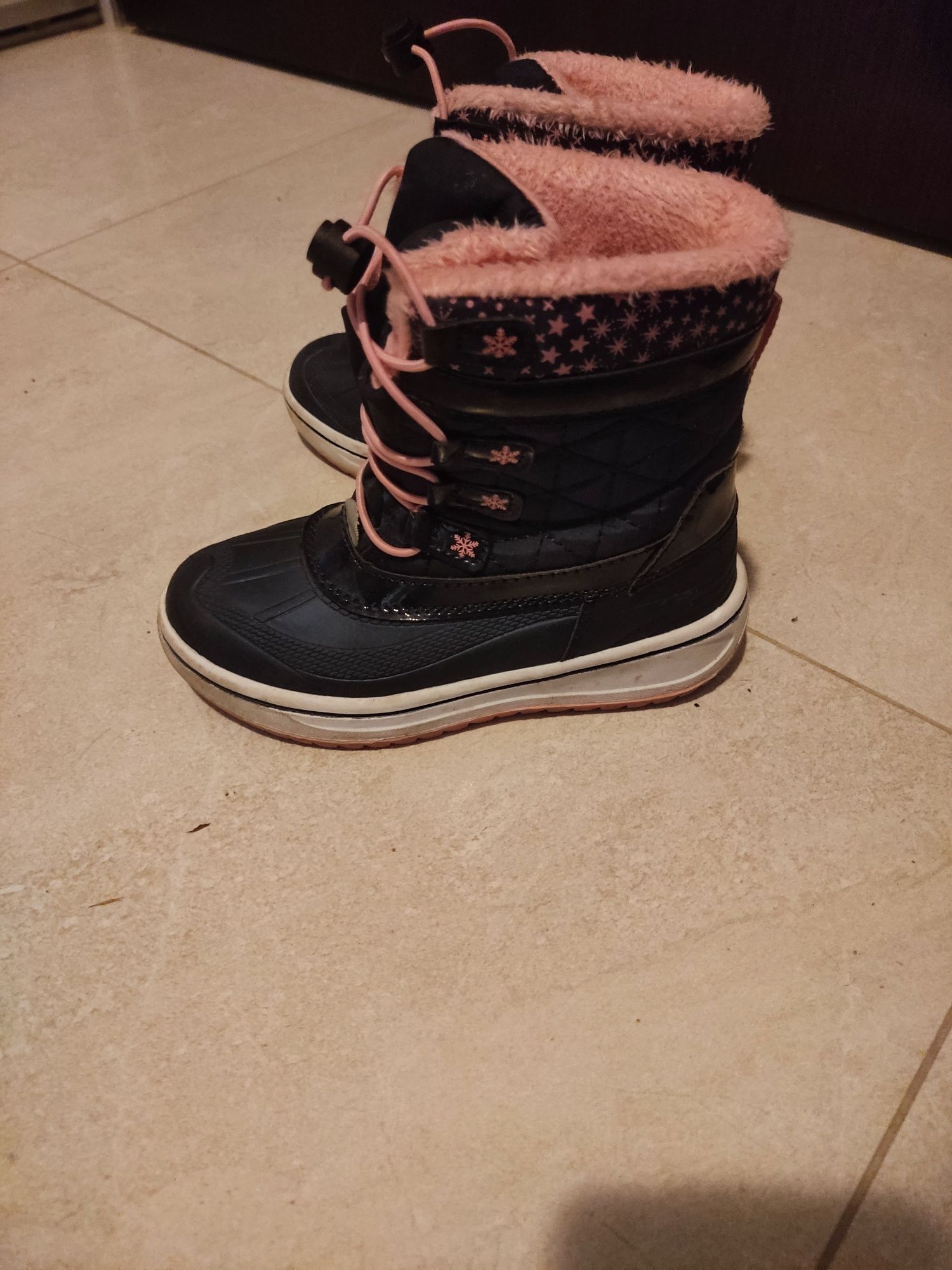 Buty zimowe dla dziewczynki