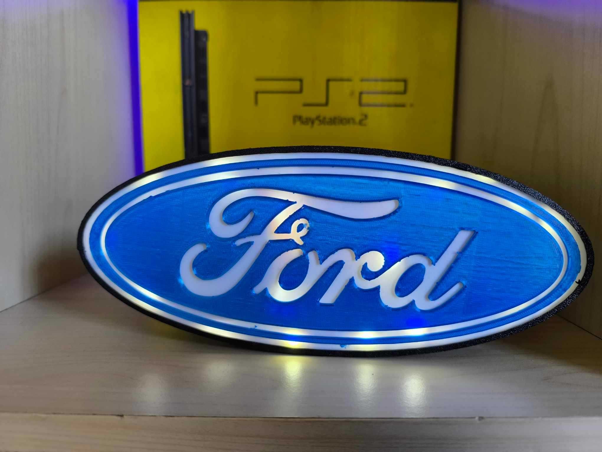 Luminária - Lightbox "FORD"