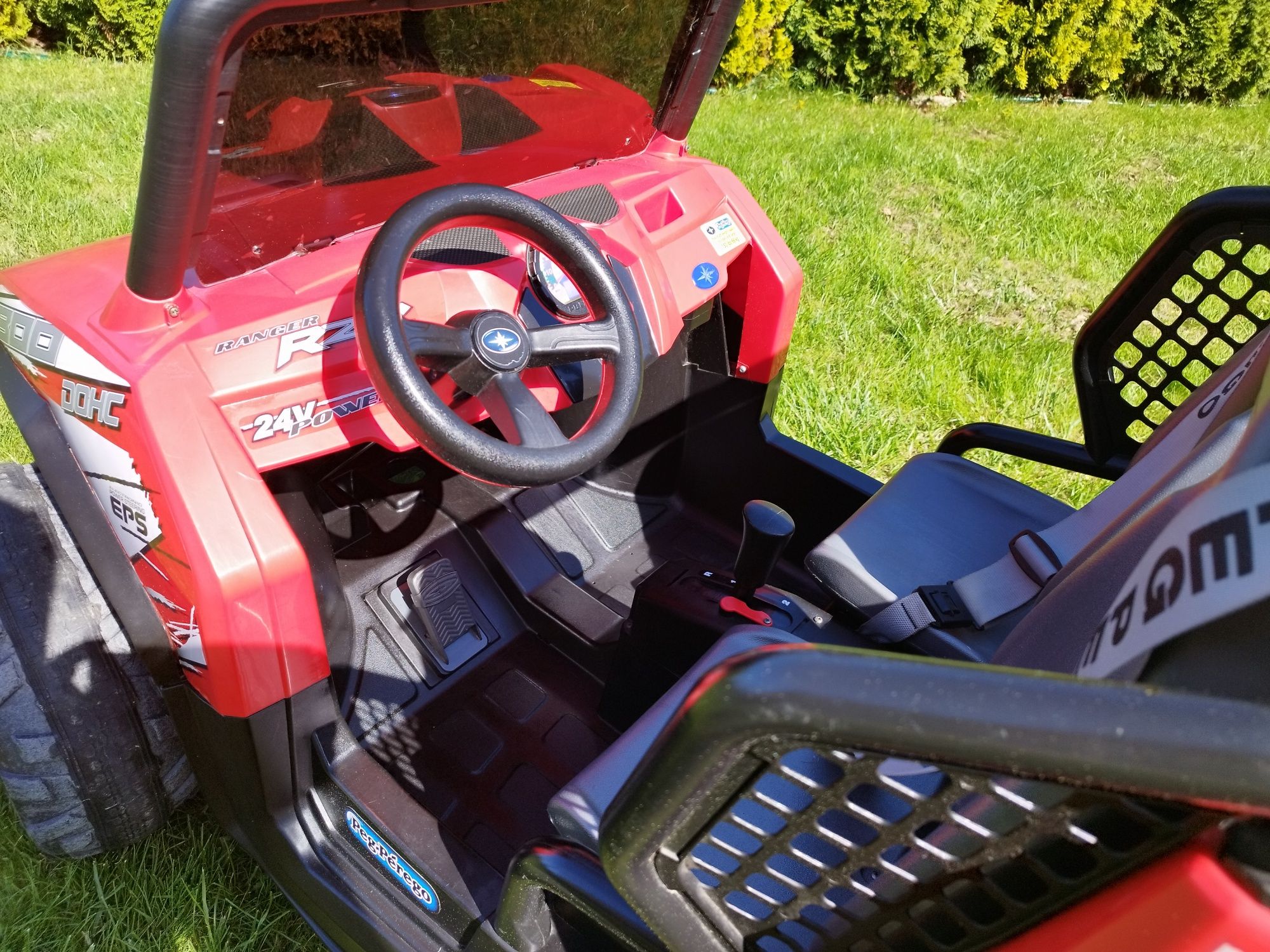 Polaris RZR 24V PegPerego dla dzieci auto na akumulator