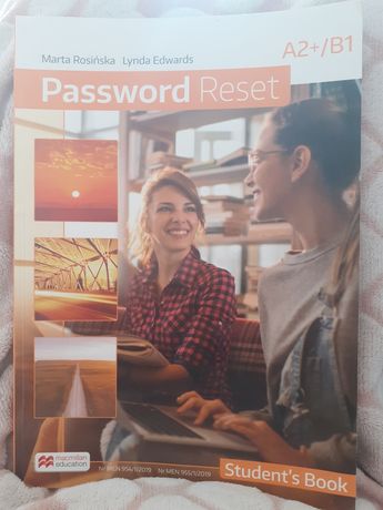 Password Reset A2+/B1- podręcznik ang