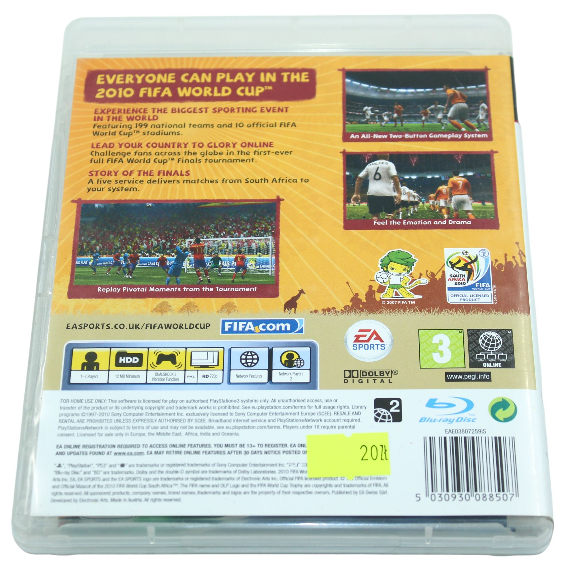 Fifa World Cup: South Africa 2010 PS3 PlayStation 3