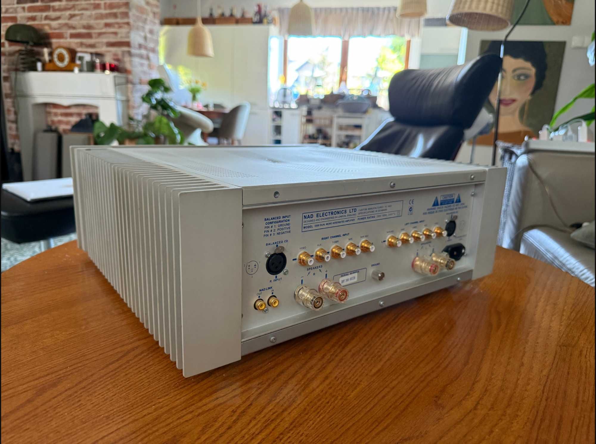 Wzmacniacz zintegrowany NAD S300 dual mono