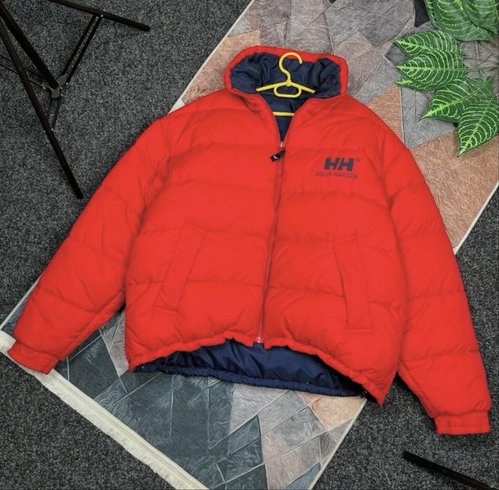 Пуховик Helly Hansen двухсторонний очень теплый размер Л-Хл