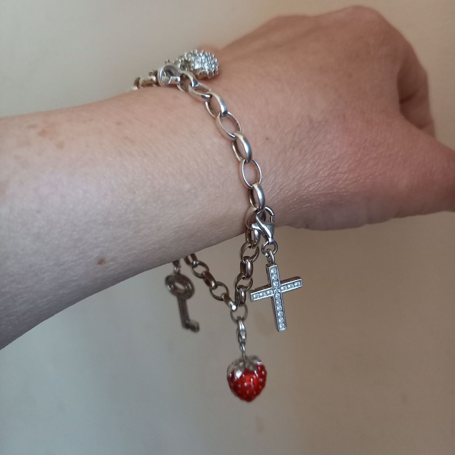 SREBRO 925, Thomas Sabo, bransoletka modułowa, Charm Club.