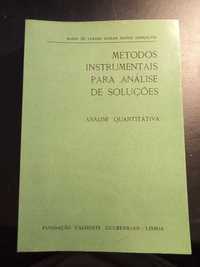 Métodos Instrumentais para Análise de Soluções - M.L.S.S. Gonçalves