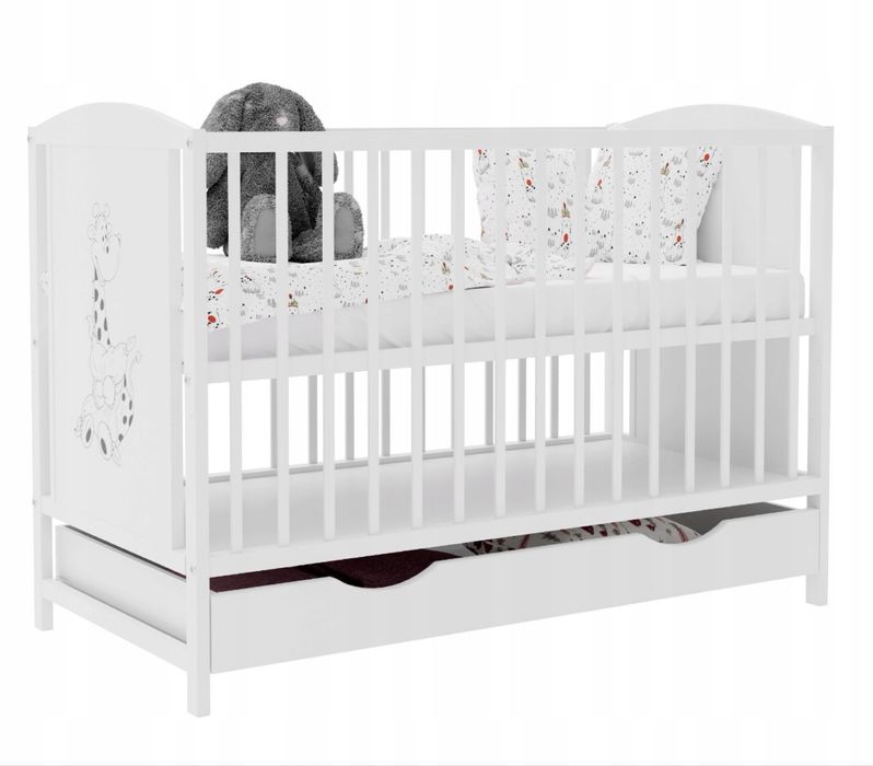 Zestaw dla dziecka: Łóżeczko + Huśtawka Caretero + Wanienka